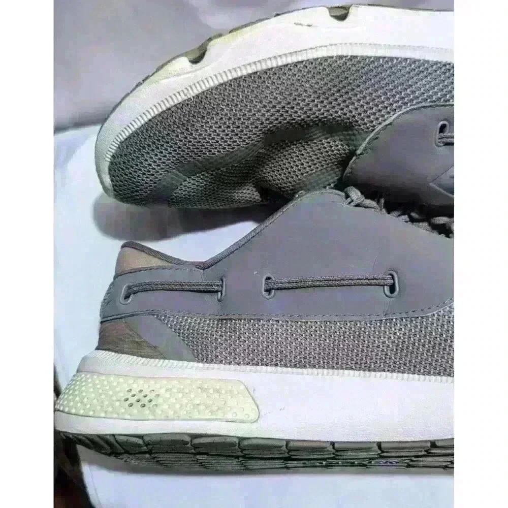 Sperry STS15526 7 Seas Gray 3-EYE Lace-Up Mesh Shoes Men's Size 11.5 M